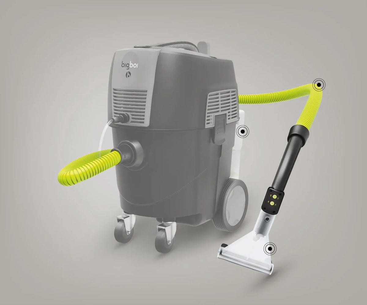 Bigboi SUCKR PRO XTRACTR wet/dry vacuum and extractor kit