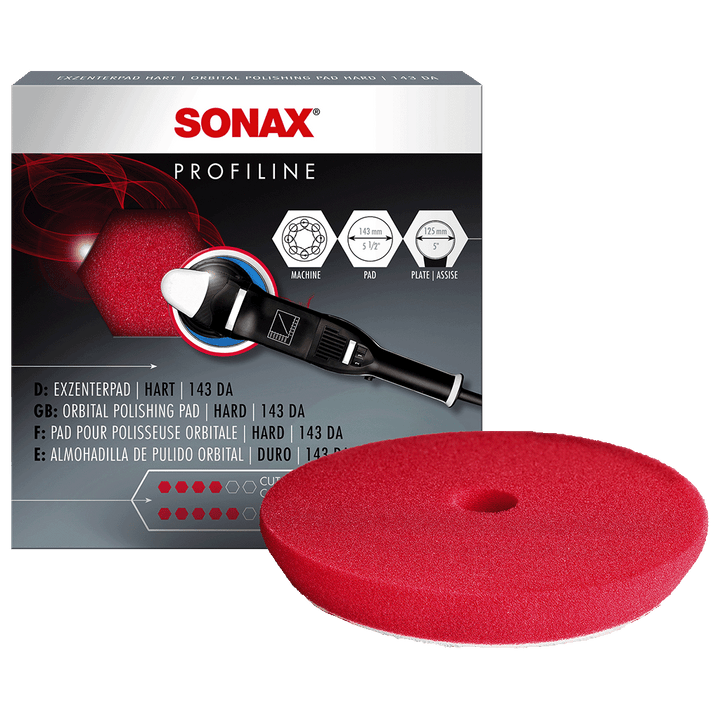 SONAX PROFILINE DA FOAM CUTTING PAD HARD - Alpha Details