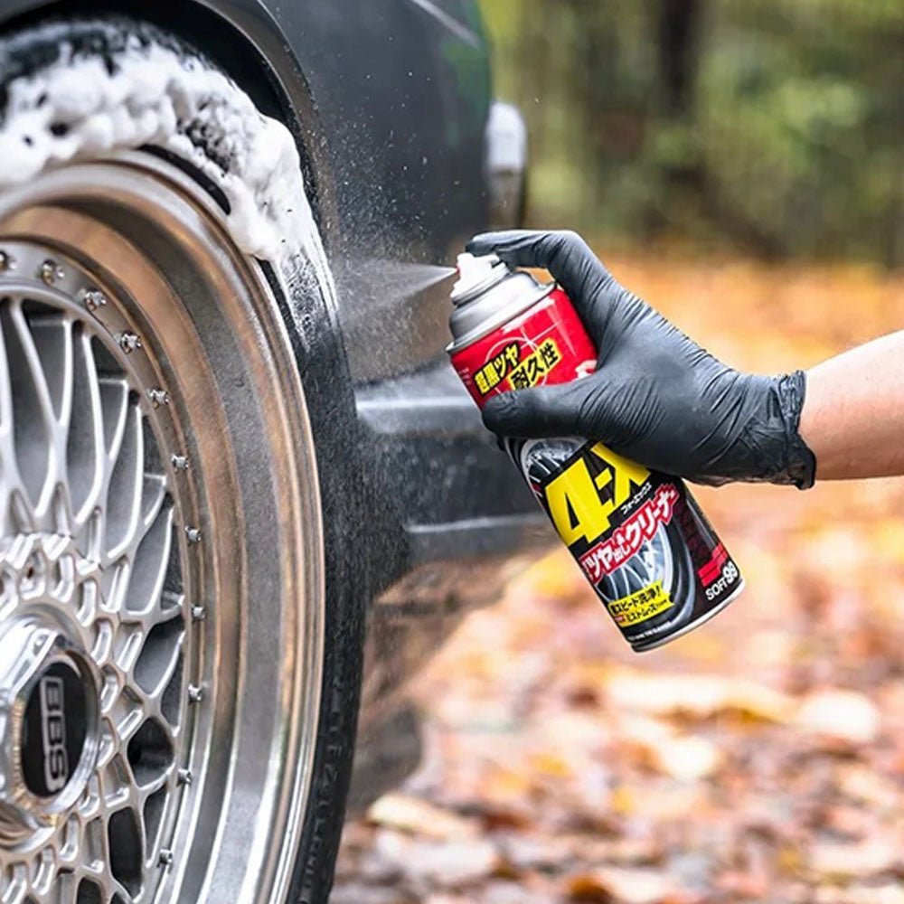 Soft99 4-X Tire Cleaner — packaging detail 2
