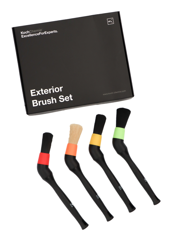 Koch Chemie exterior brush set 4-piece colour-coded - Alpha Details