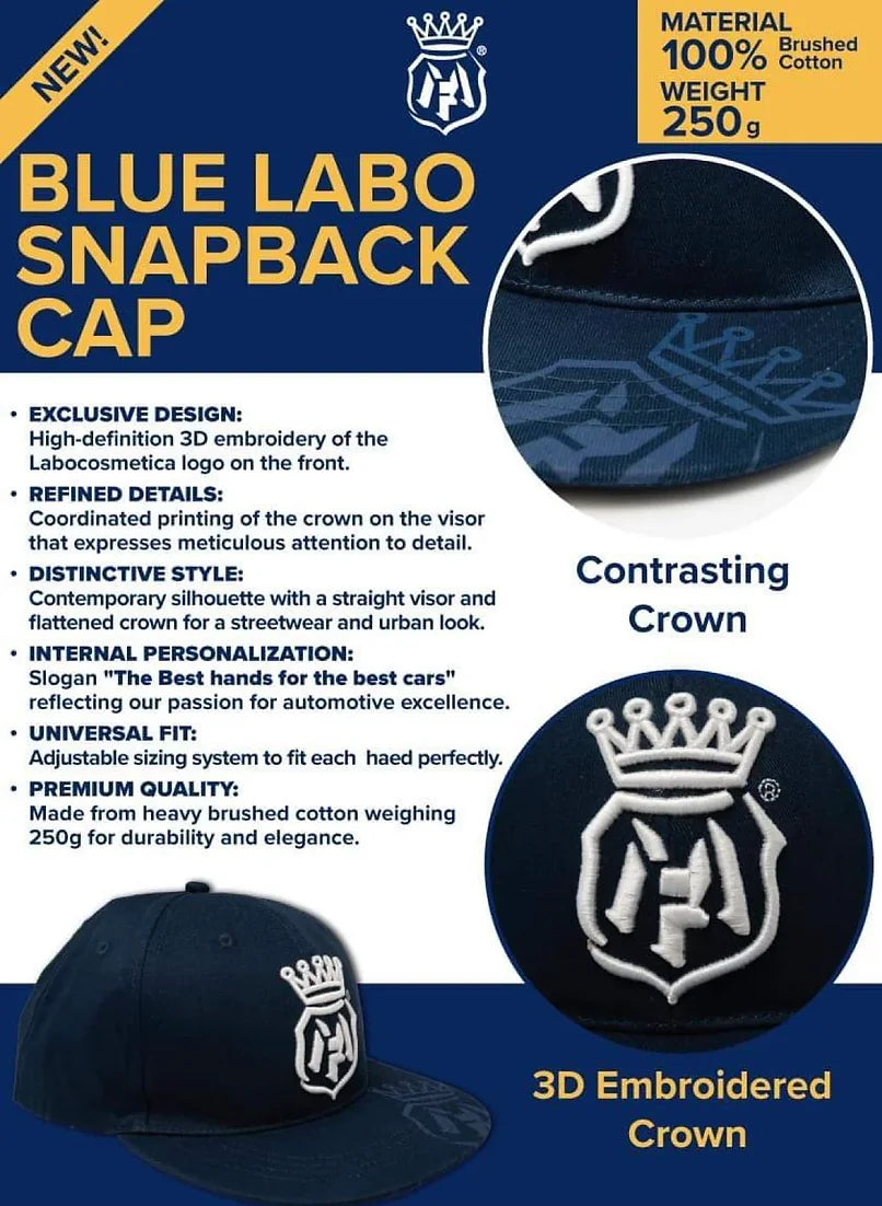 Labocosmetica Snapback Cap - Alpha Details
