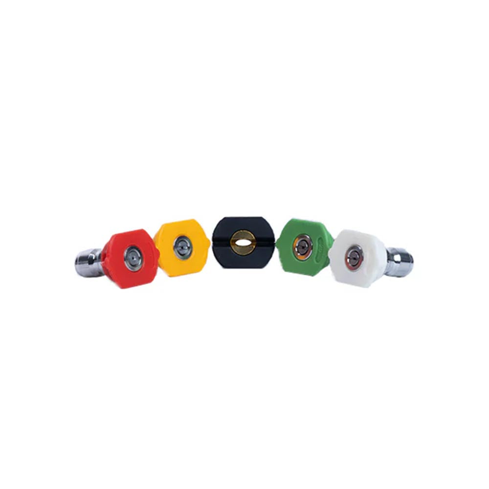Aquatouch 1/4 inch QC Full Pressure Washer Nozzle Set - Alpha Details