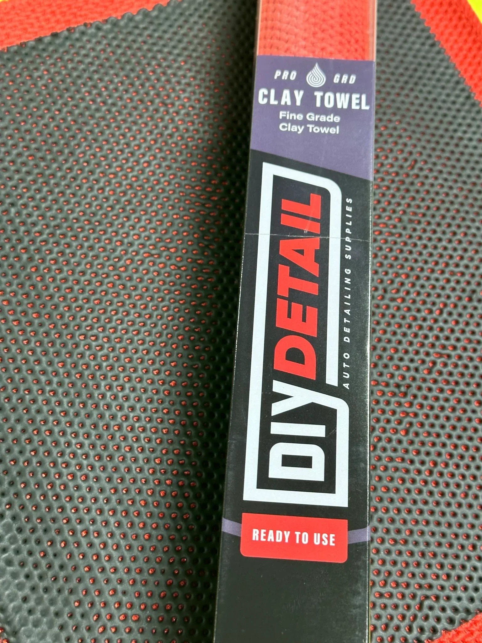 DIY DETAIL Fine Grade Clay Towel - Alpha Details