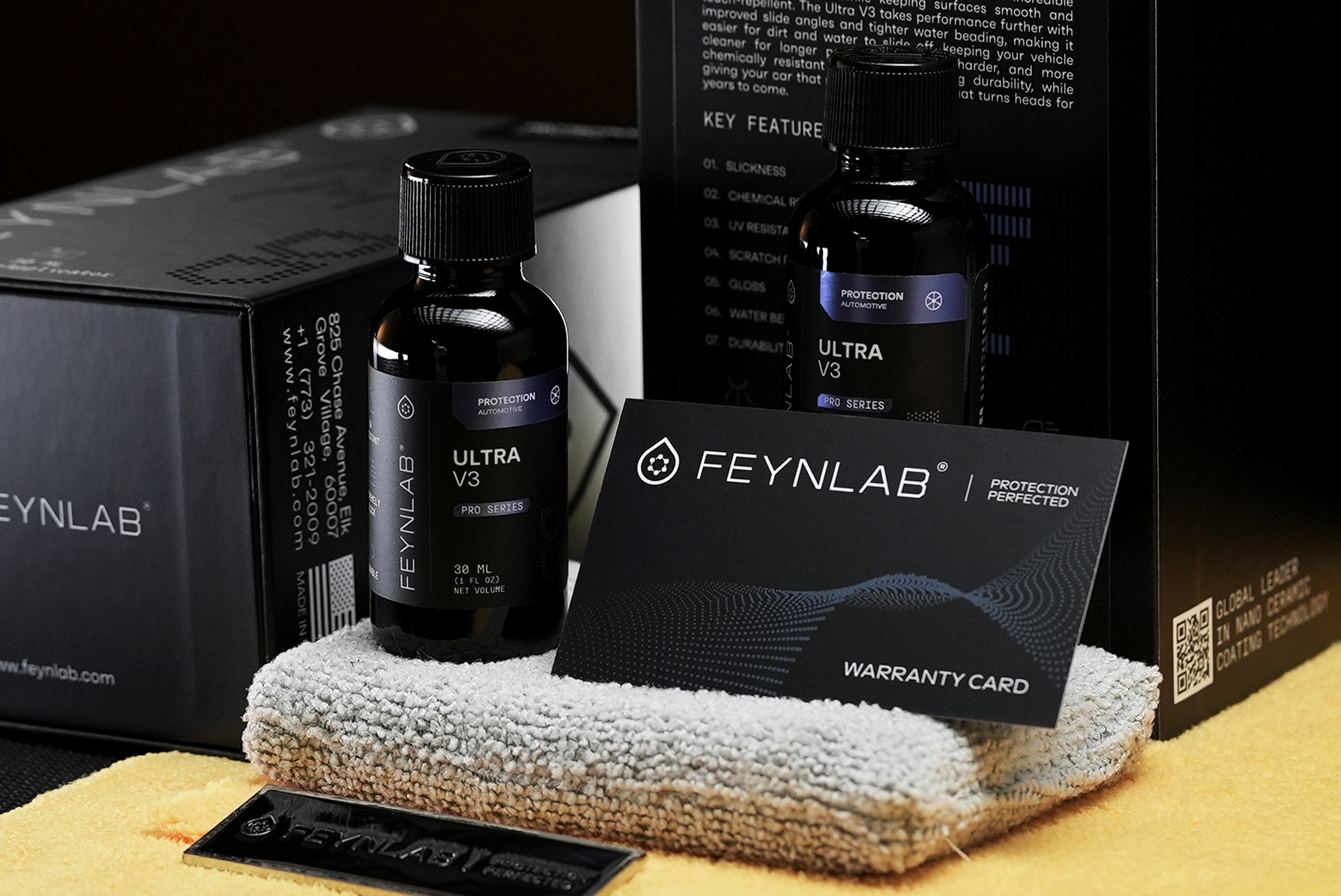 FEYNLAB® ULTRA V3 | Ceramic Coating - PROFESSIONAL USE ONLY - Alpha Details