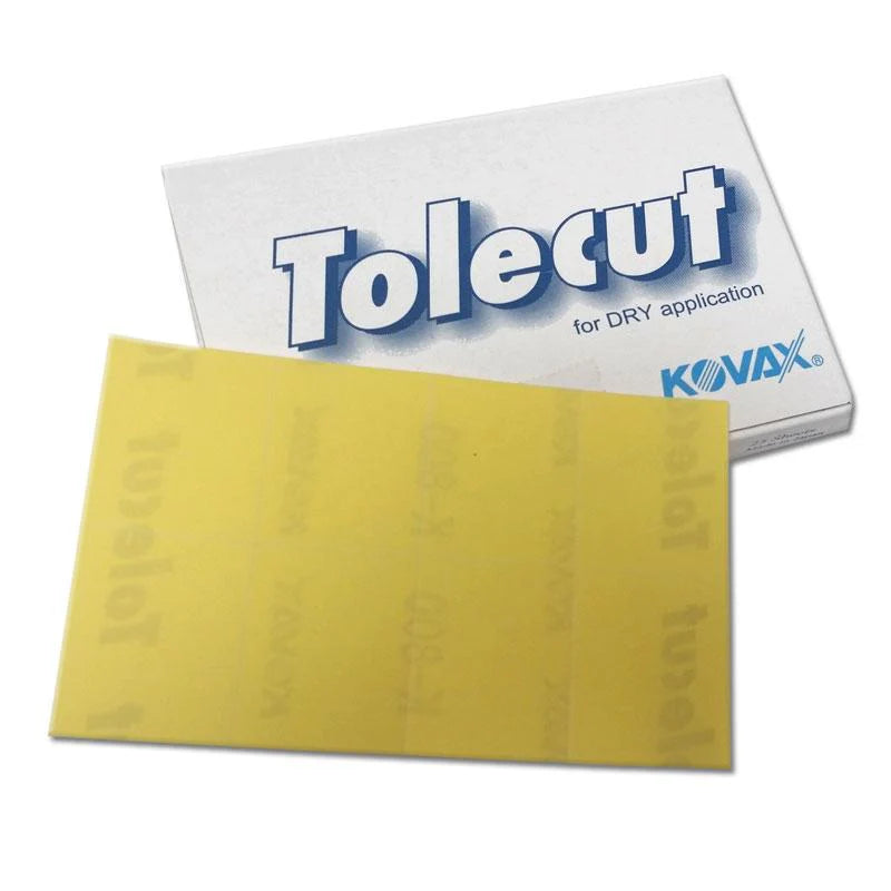Kovax TOLECUT SHEETS – Yellow K-800 (Pack of 25)