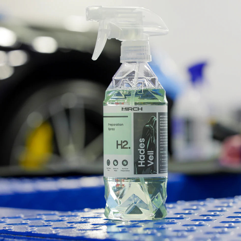 MIRCH Hades Veil | Low-Odour Coating Prep Panel Wipe | Removes Polish Oils & Fillers - Alpha Details