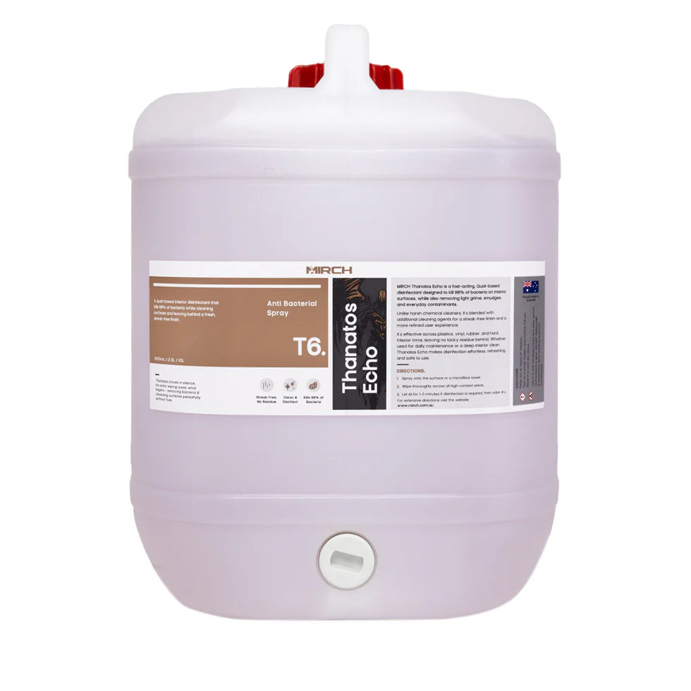 MIRCH Thanatos Echo | Anti-Bacterial Interior Spray - Alpha Details