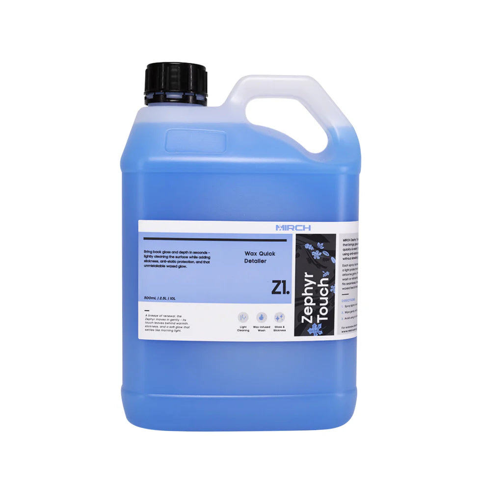 MIRCH Zephyr Touch | Wax Quick Detailer - Alpha Details
