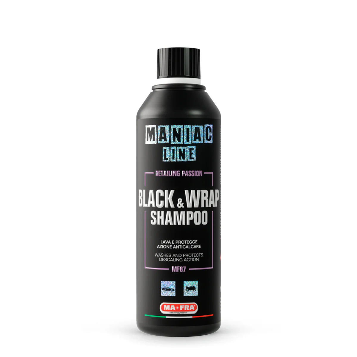 Maniac Line BLACK & WRAP Shampoo - Alpha Details