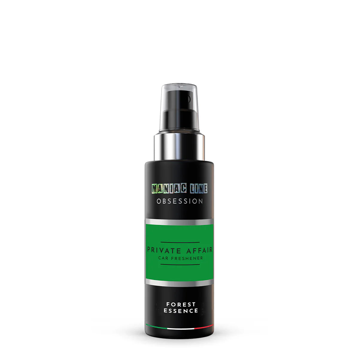 Maniac Line Obsession Private Affair car fragrance spray 150ml bottle – forest essence interior scent