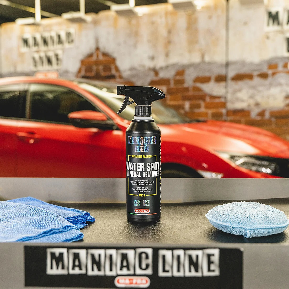 Maniac Line WATER SPOT | Mineral Remover - Alpha Details