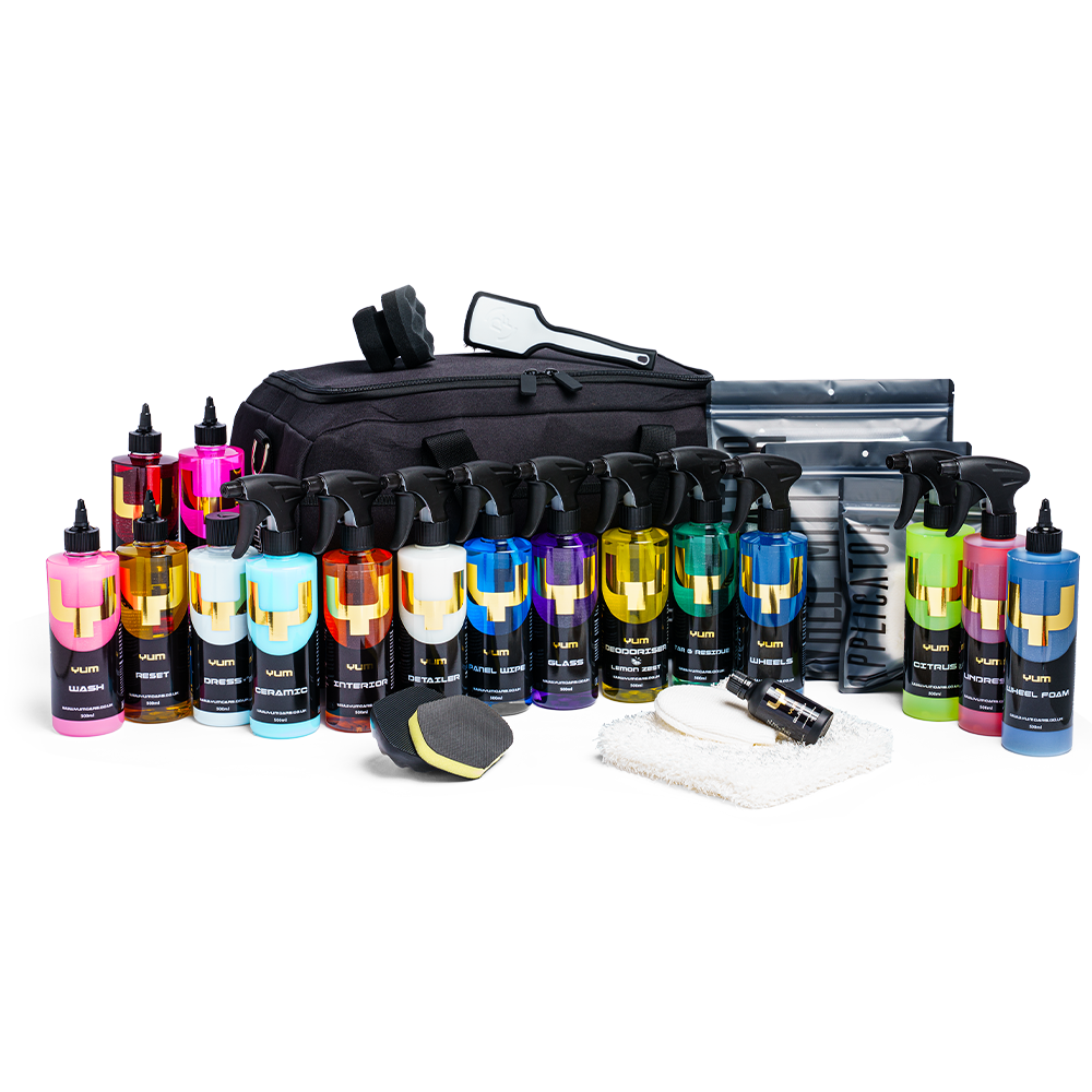Yum Cars Max Bundle 5.0 — full range with Detailing Bag and accessories