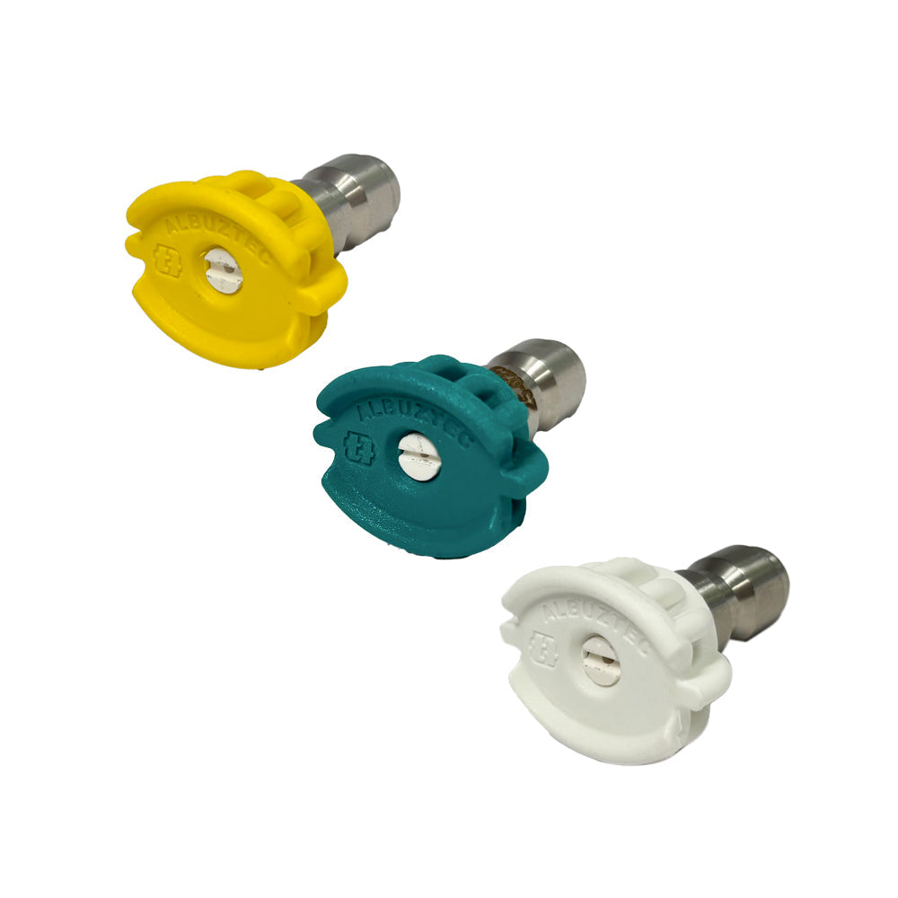 Tecomec Ceramic Pressure Washer Nozzle Set - Alpha Details