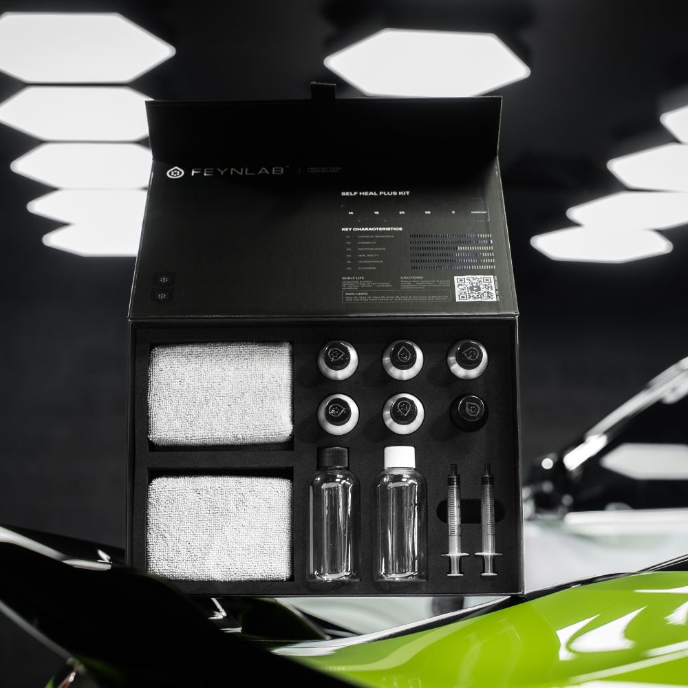 Feynlab Self Heal Plus kit open with all components