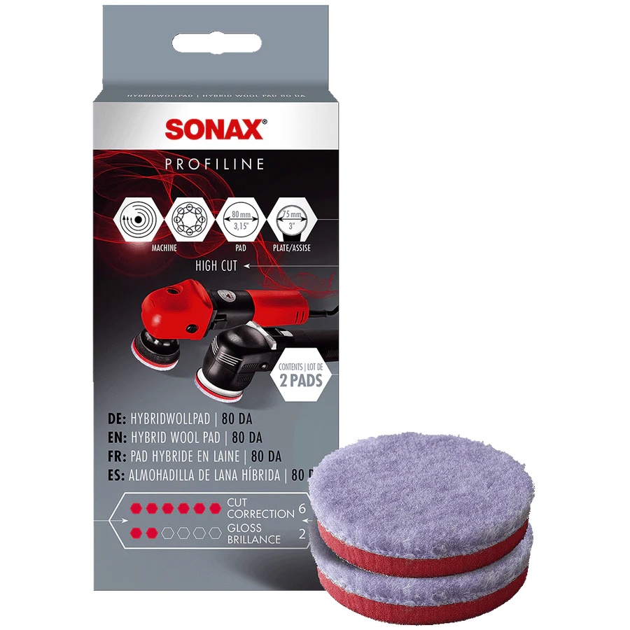 SONAX Dual Action Hybrid Wool Pad - Alpha Details