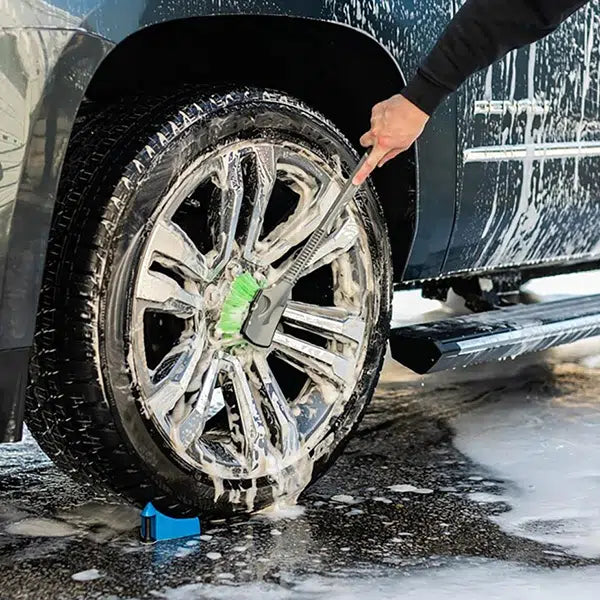The Rag Company SOFT GRIP Wheel & Body Brush - Alpha Details