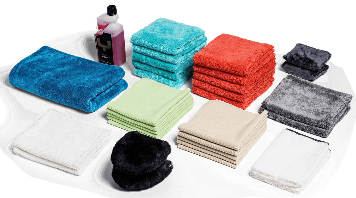 Yum Cars Microfibre Package — the full towel collection