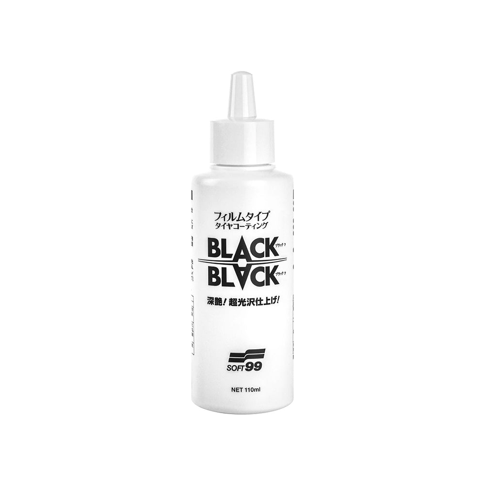 Soft99 Tire Coating Liquid - BLACK BLACK — packaging detail 3