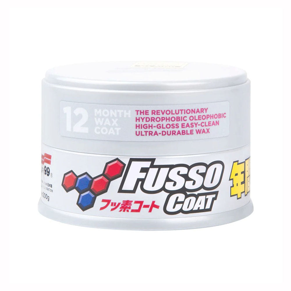 Soft99 Fusso Coat 12 - Months Wax Light Color (EU) — official Japanese retail packaging