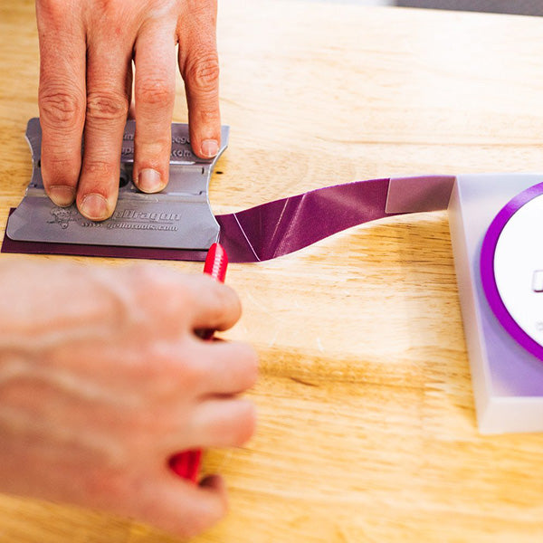 Monkey Tails fitted to a squeegee