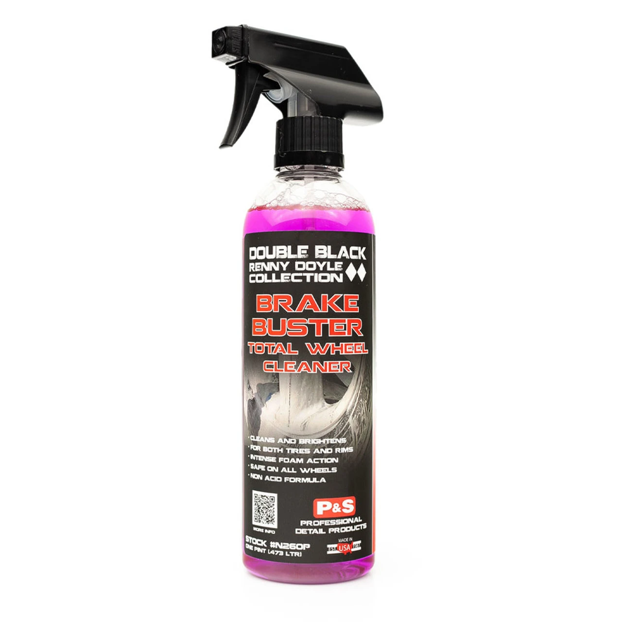 P&S BRAKE BUSTER Non Acid Foaming Wheel Cleaner - Alpha Details