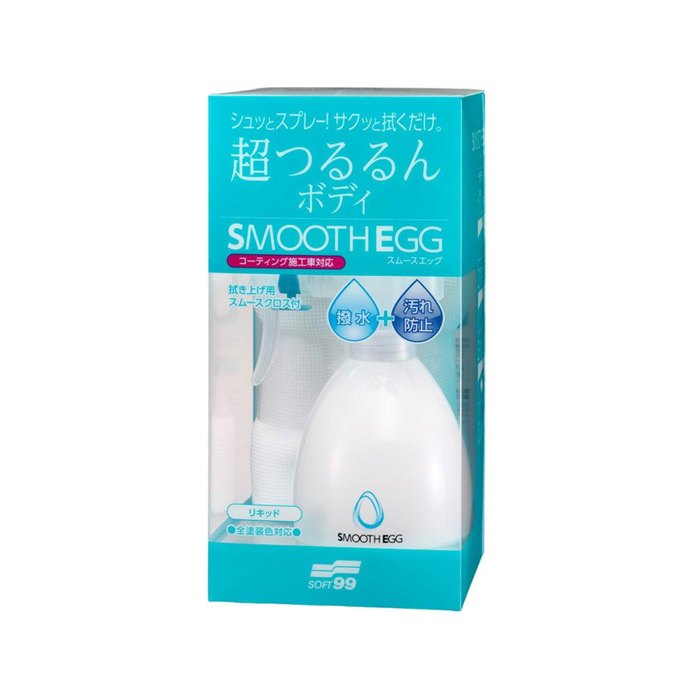 Soft99 SMOOTH EGG Liquid — official Japanese retail packaging