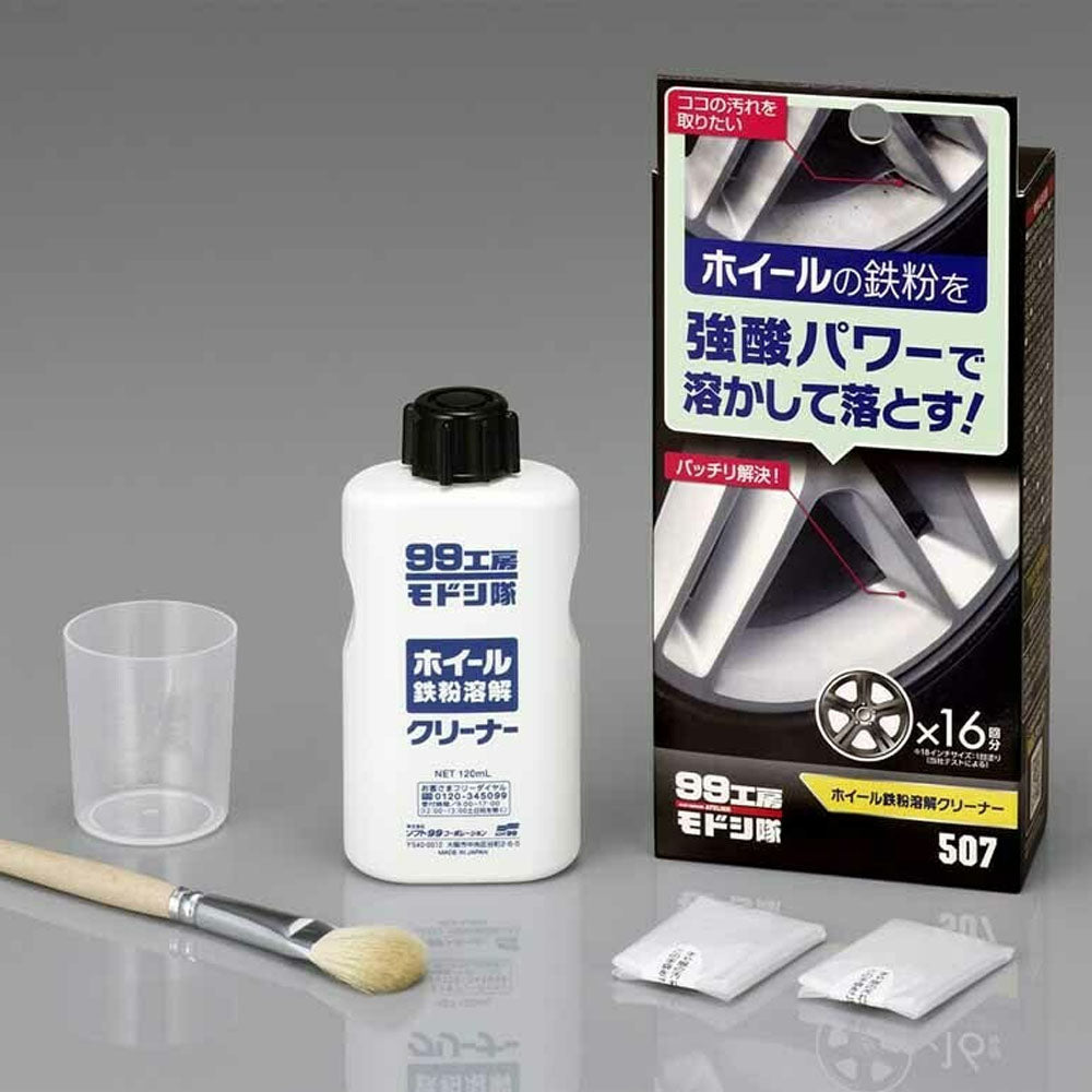 Soft99 Strong Acid Dissolver Kit for Wheel Iron Deposit — packaging detail 1