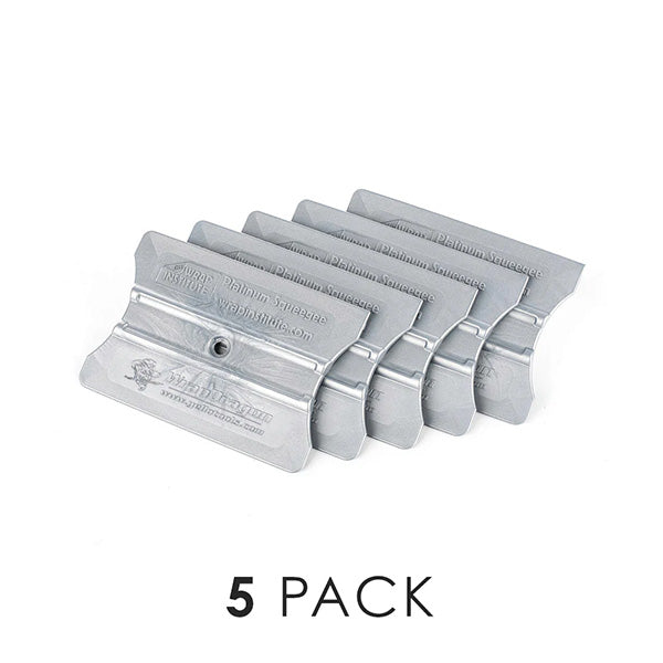 The Wrap Institute Platinum Squeegee 5 pack