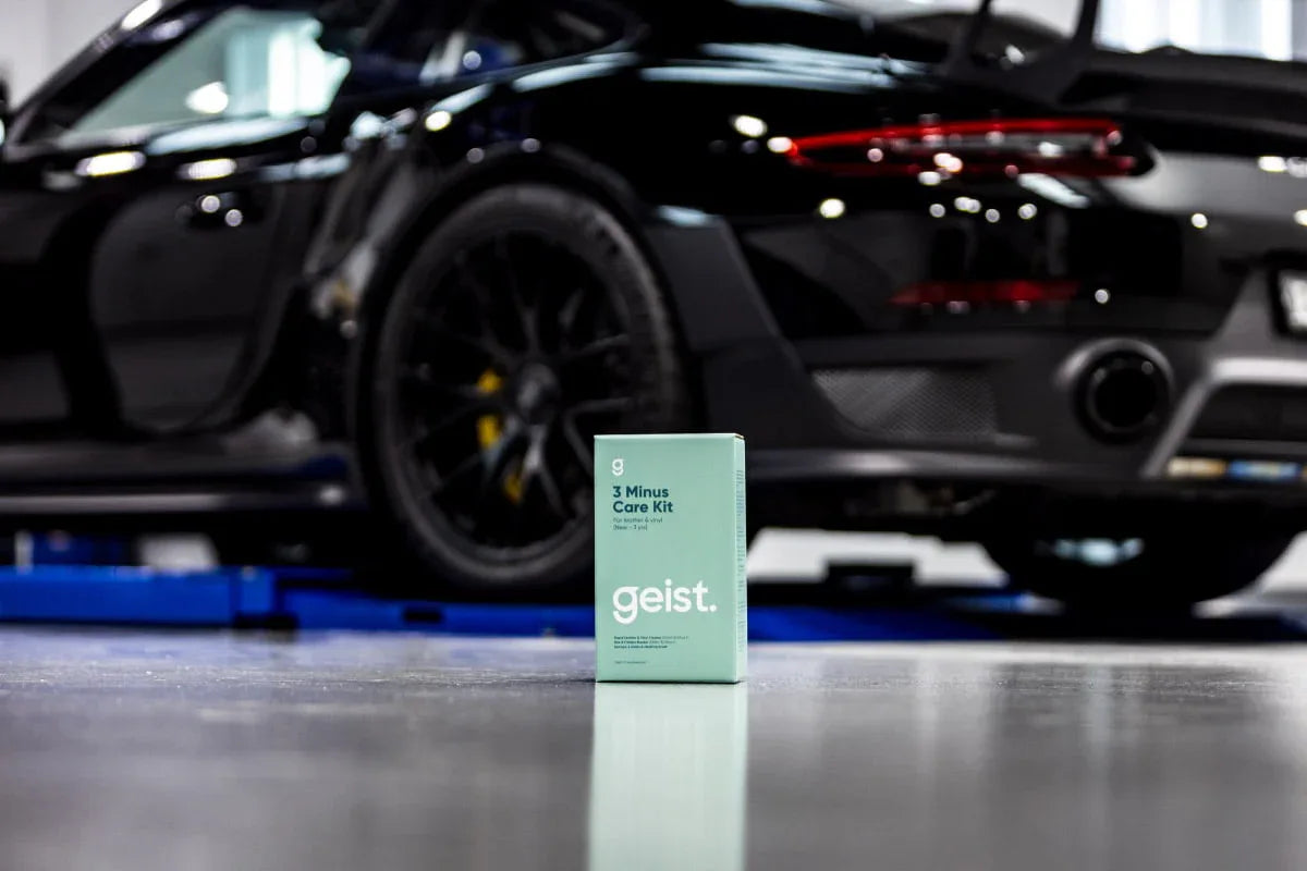 Geist 3 Minus Care Kit for Leather & Vinyl (New Leather 0-3 Years) - Alpha Details