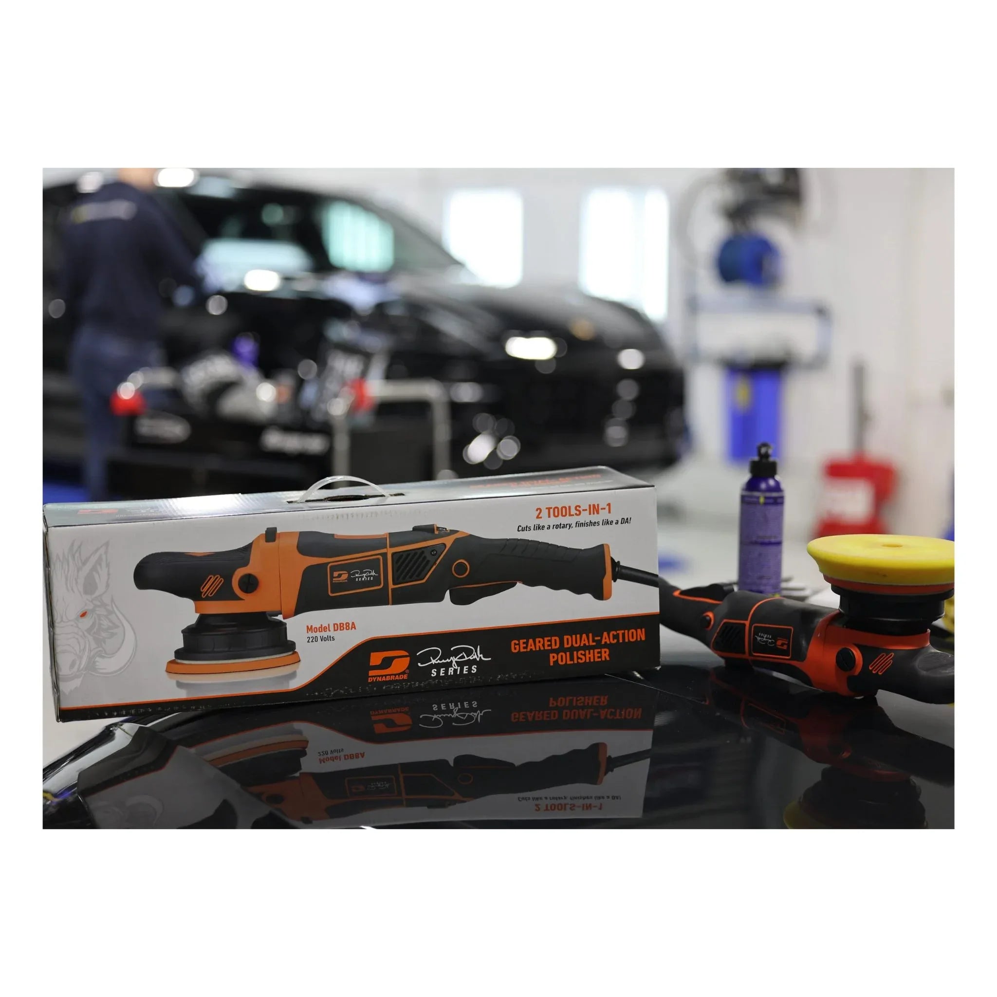 Dynabrade™ Forced Rotation Dual Action Polisher - Alpha Details