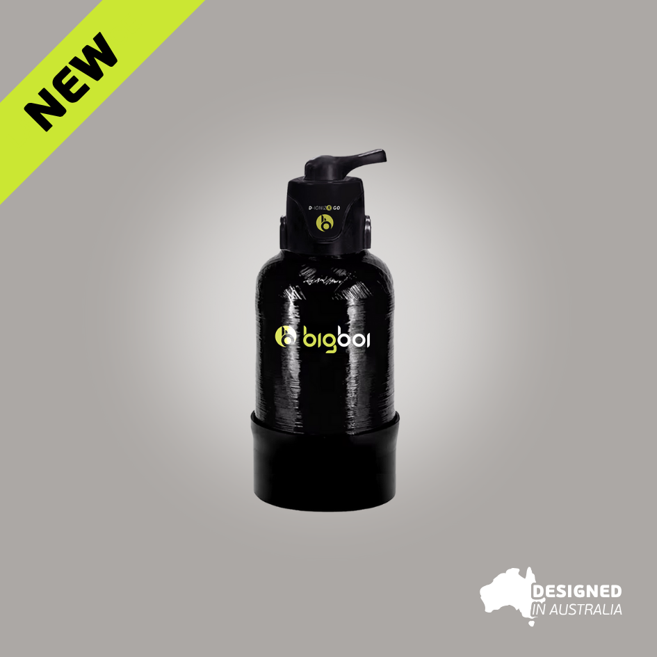 bigboi D-IONIZR GO portable deionised water filtration system