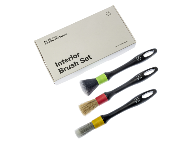 Koch Chemie interior brush set 3-piece colour-coded - Alpha Details