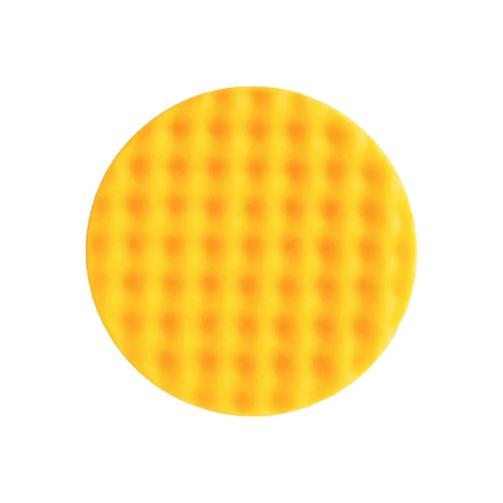 MIRKA Polishing Foam Pad 135x25mm Yellow Waffle - 1 Pack