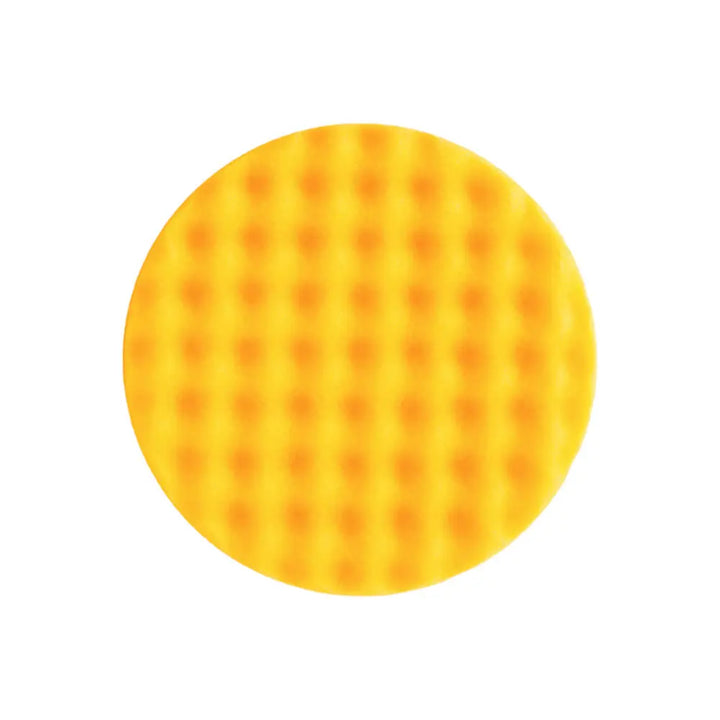 MIRKA Polishing Foam Pad 135x25mm Yellow Waffle - 1 Pack