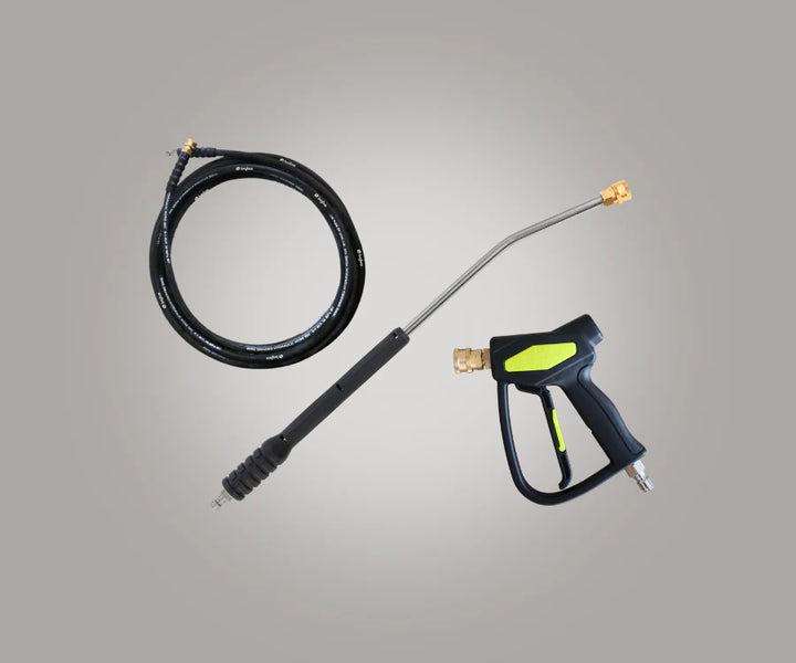 Bigboi WASHR TRADIE Kit high-pressure hose and spray gun with brass quick-connect fittings