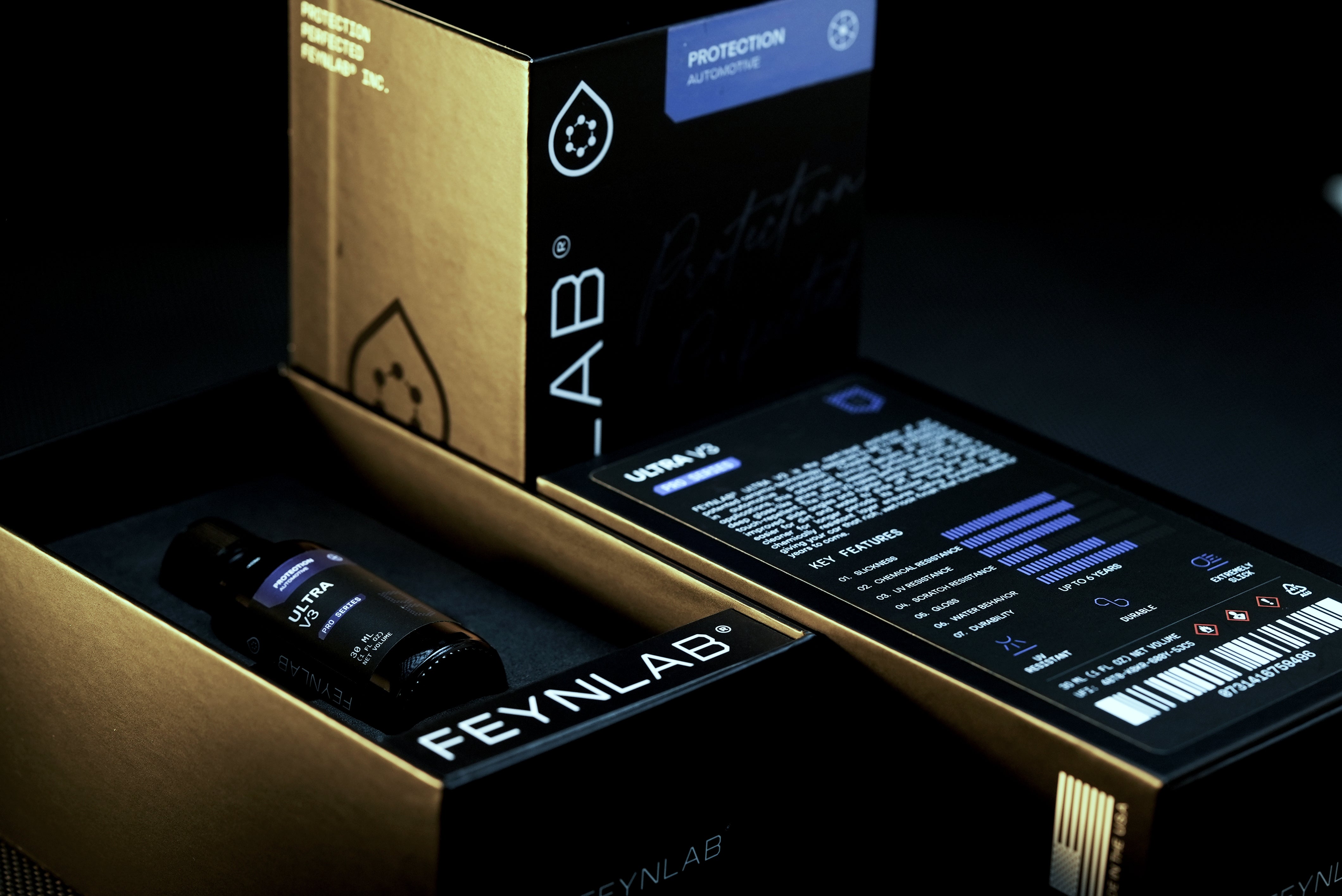 FEYNLAB® ULTRA V3 | Ceramic Coating - PROFESSIONAL USE ONLY - Alpha Details