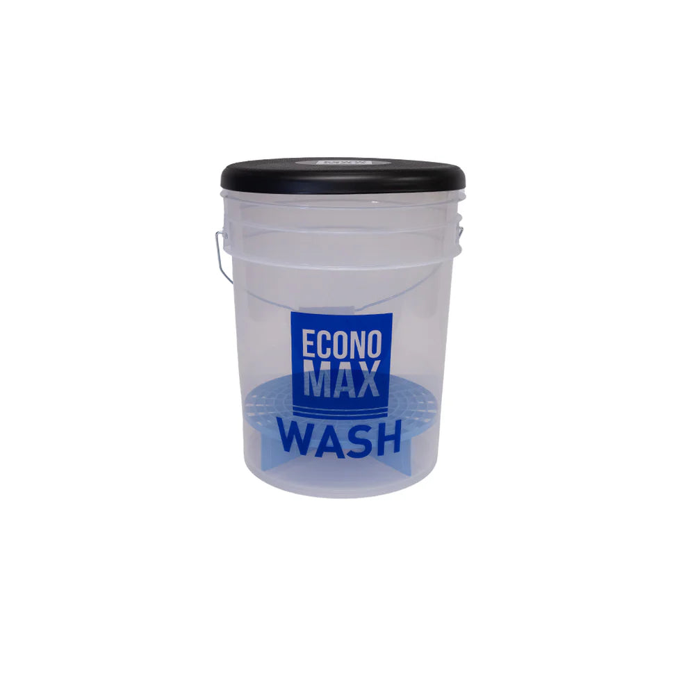 Economax 20L Wash bucket with dirt trap grit guard insert fitted