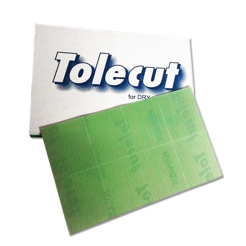 Kovax TOLECUT SHEETS – Green K-2000 (Pack of 25) - Alpha Details