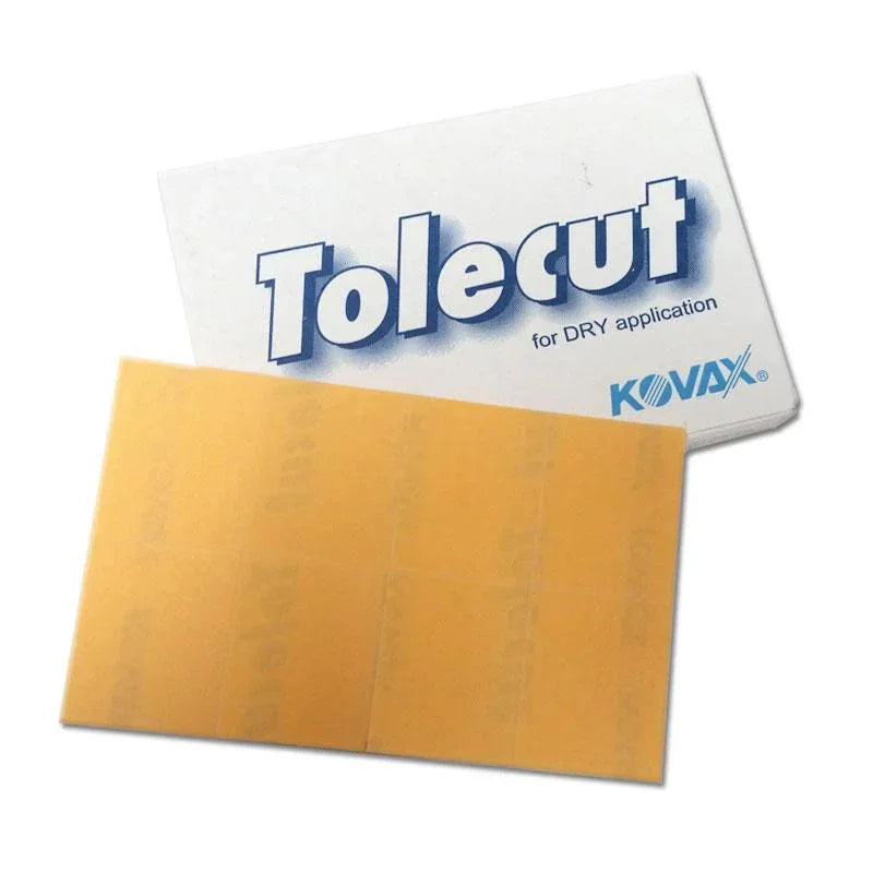 Kovax TOLECUT SHEETS – Orange K-1200 (Pack of 25) - Alpha Details