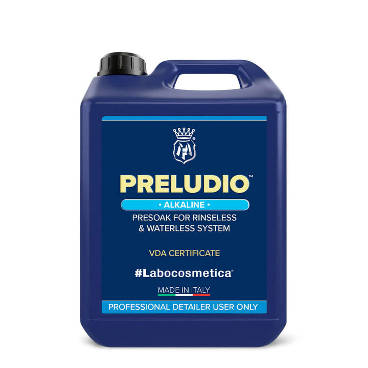Labocosmetica PRELUDIO ALKALINE Presoak for Rinseless & Waterless Systems