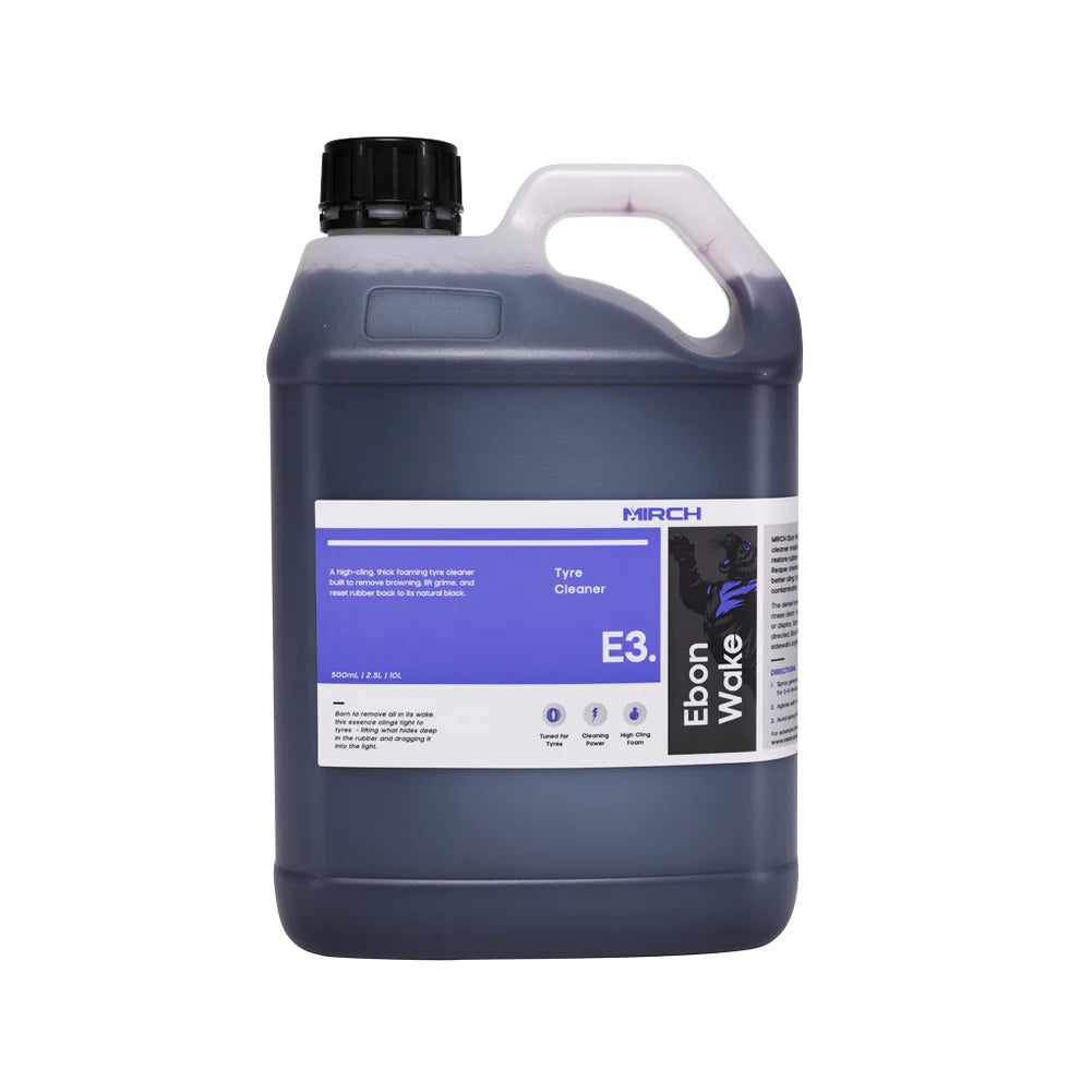 MIRCH Ebon Wake | Specialised Tyre Cleaner - Alpha Details
