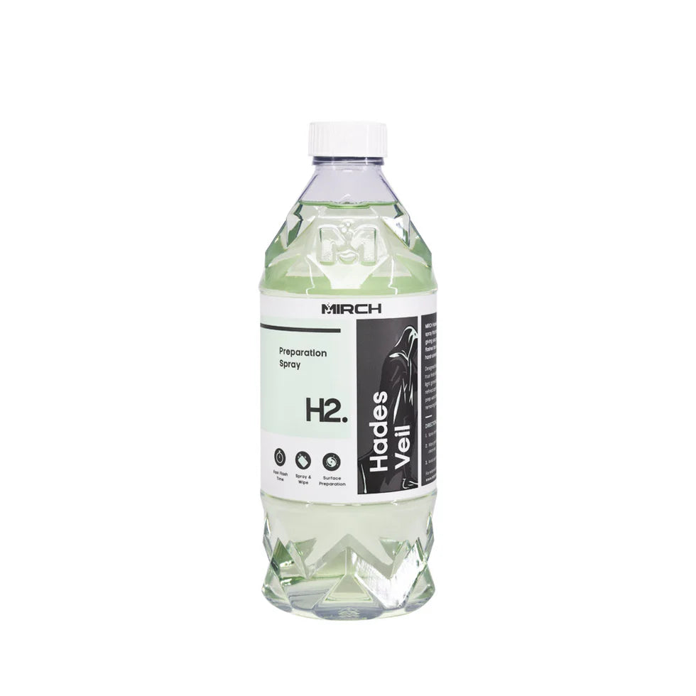 MIRCH Hades Veil | Low-Odour Coating Prep Panel Wipe | Removes Polish Oils & Fillers - Alpha Details