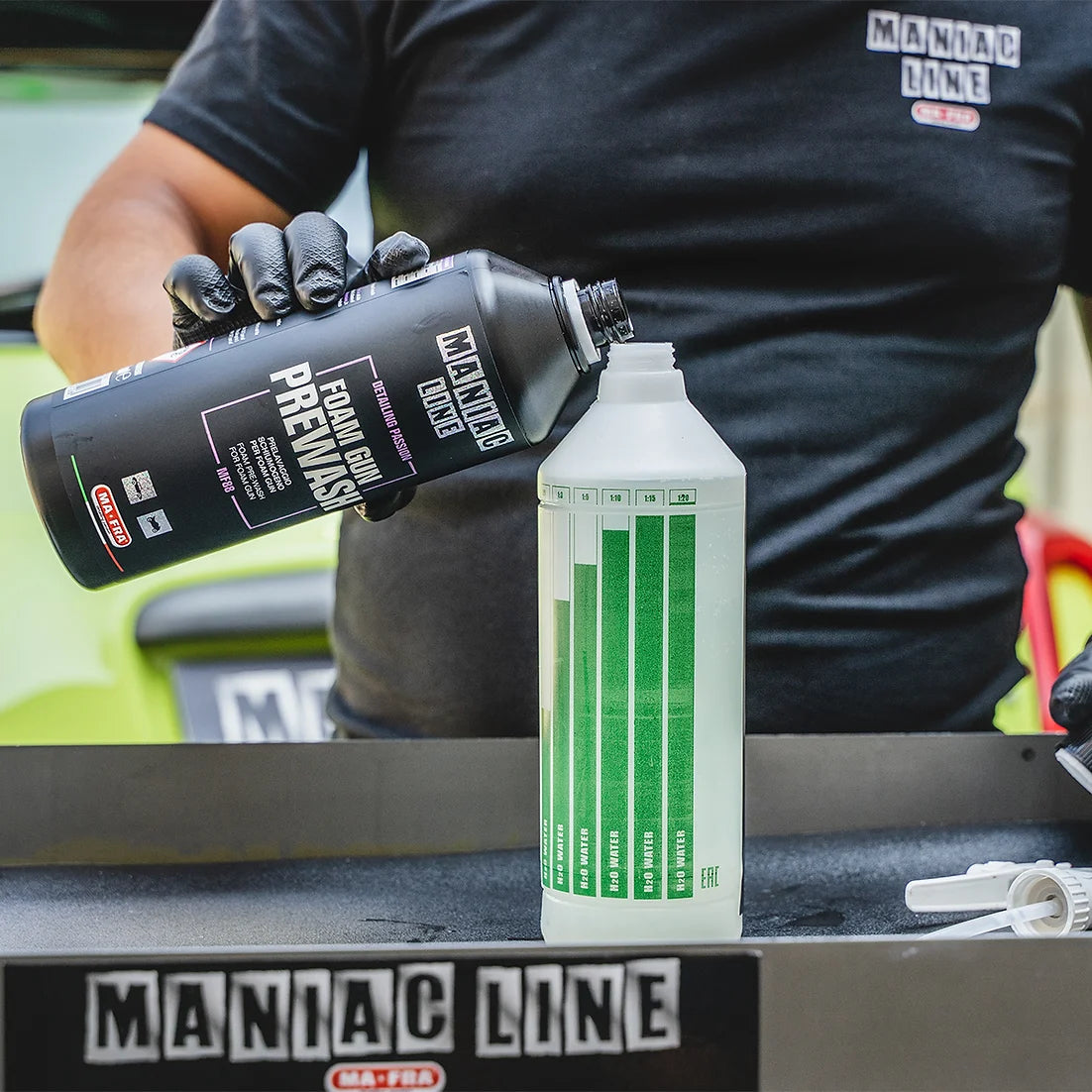 Maniac Line FOAM GUN | Prewash - Alpha Details