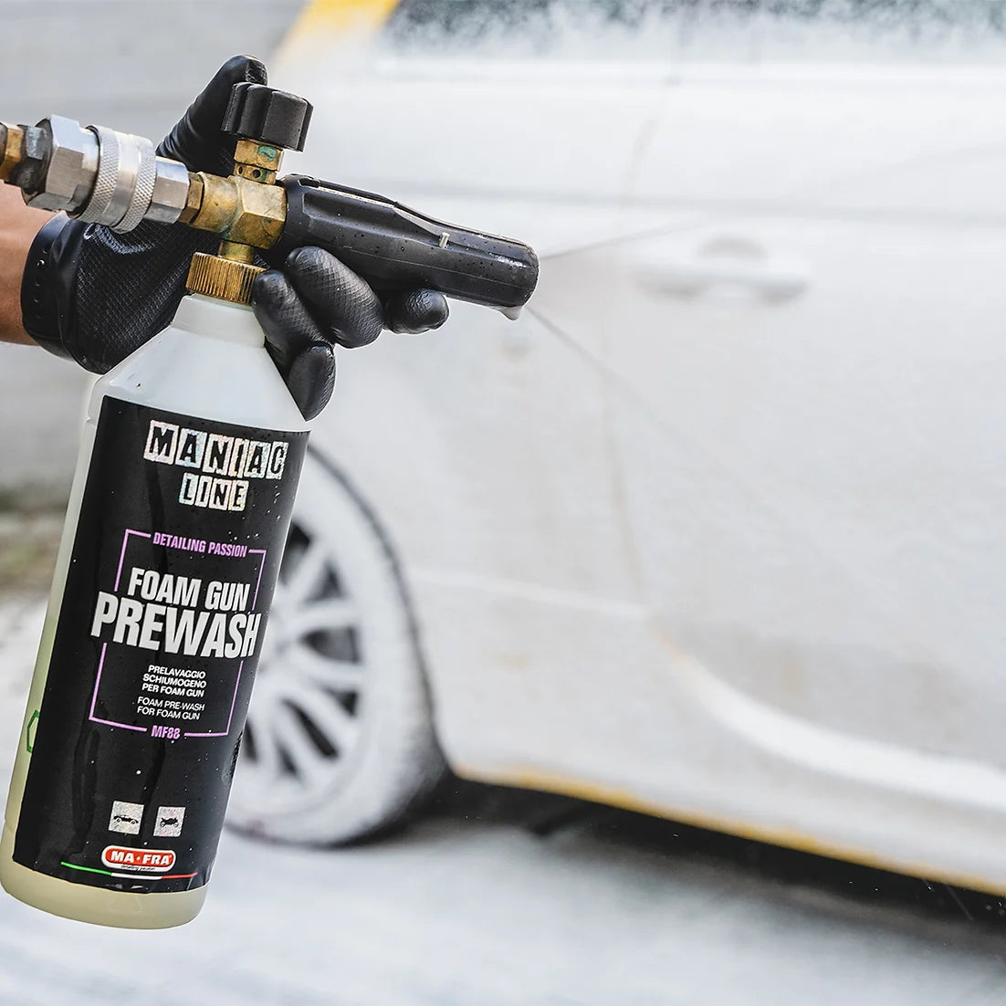 Maniac Line FOAM GUN | Prewash - Alpha Details