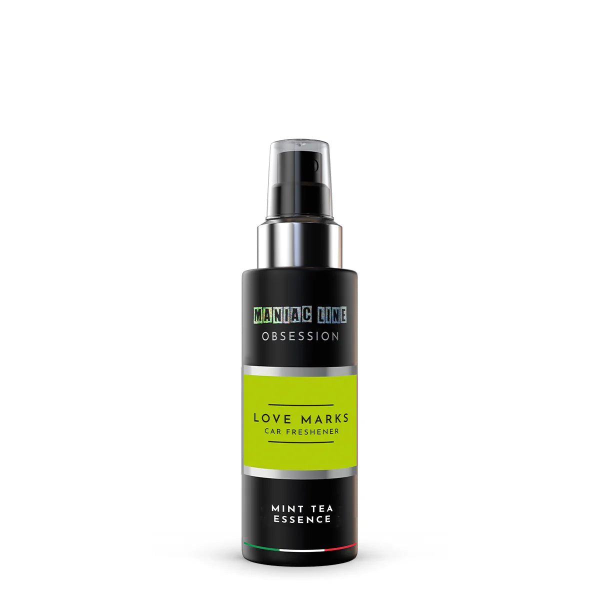Maniac Line Obsession Love Marks car fragrance spray 150ml bottle – mint tea essence interior scent