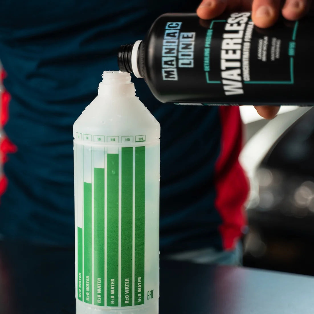 Maniac Line WATERLESS Wash - Alpha Details
