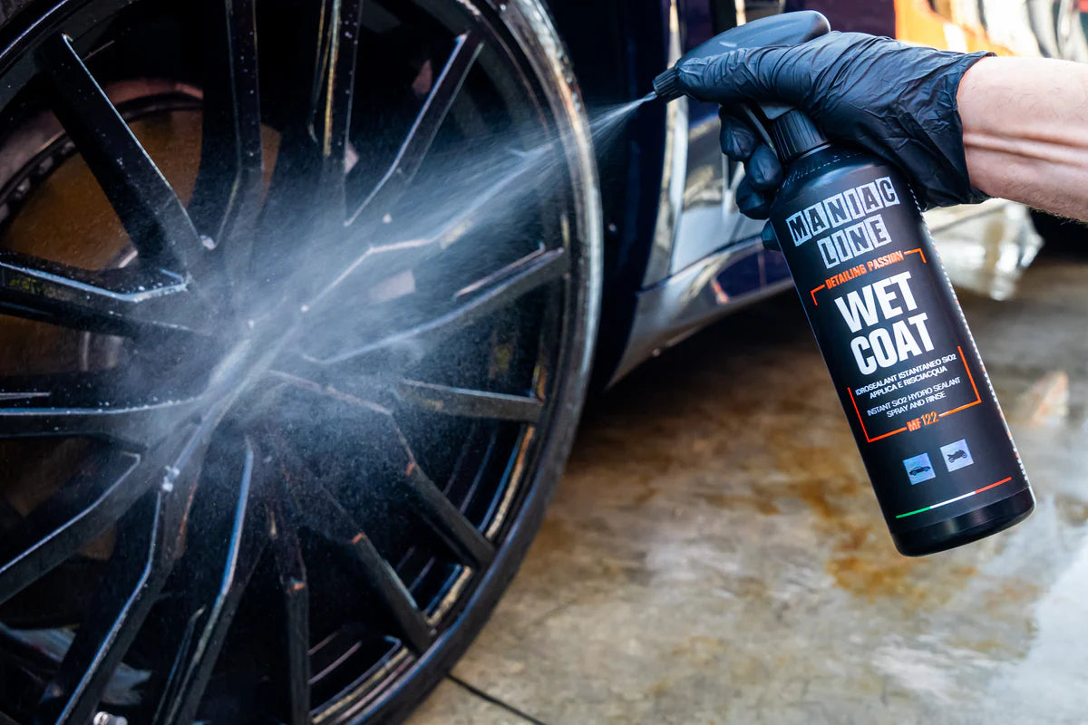 Maniac Line WET Coat - Alpha Details
