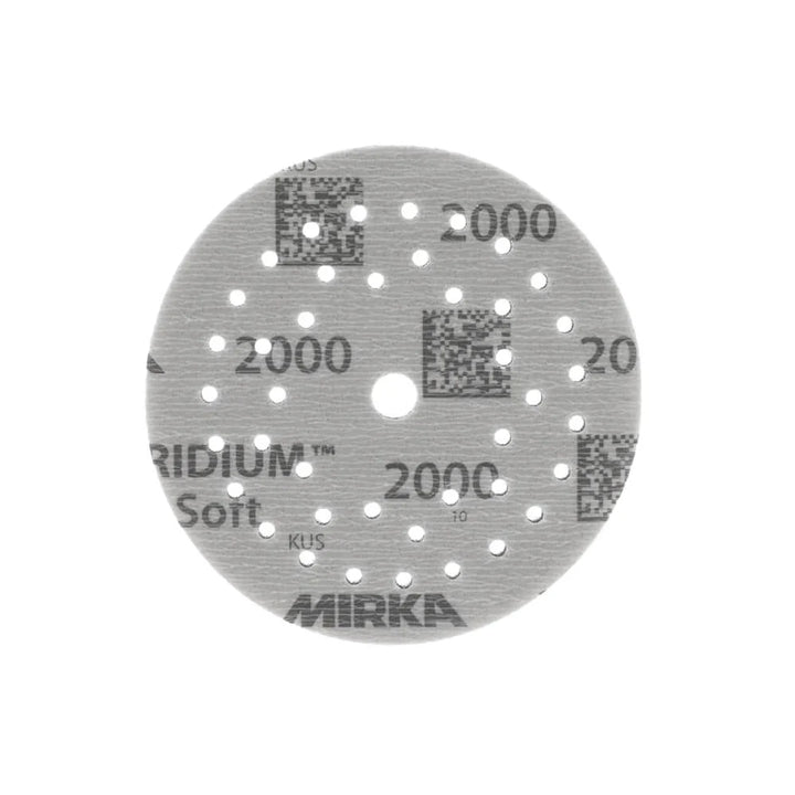 Mirka Iridium Soft Foam Abrasive 125mm – 20 Pack