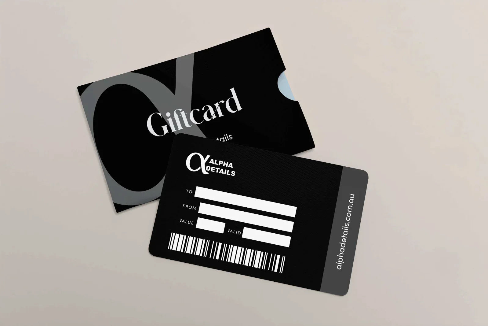 Gift Voucher - Alpha Details