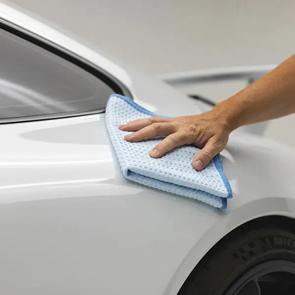 The Rag Company DRY ME A RIVER Waffle Weave Drying Towel - Alpha Details